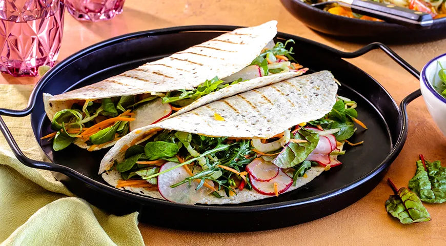 Tacos with Garden Salad and Cheese - wilfosbrand.com