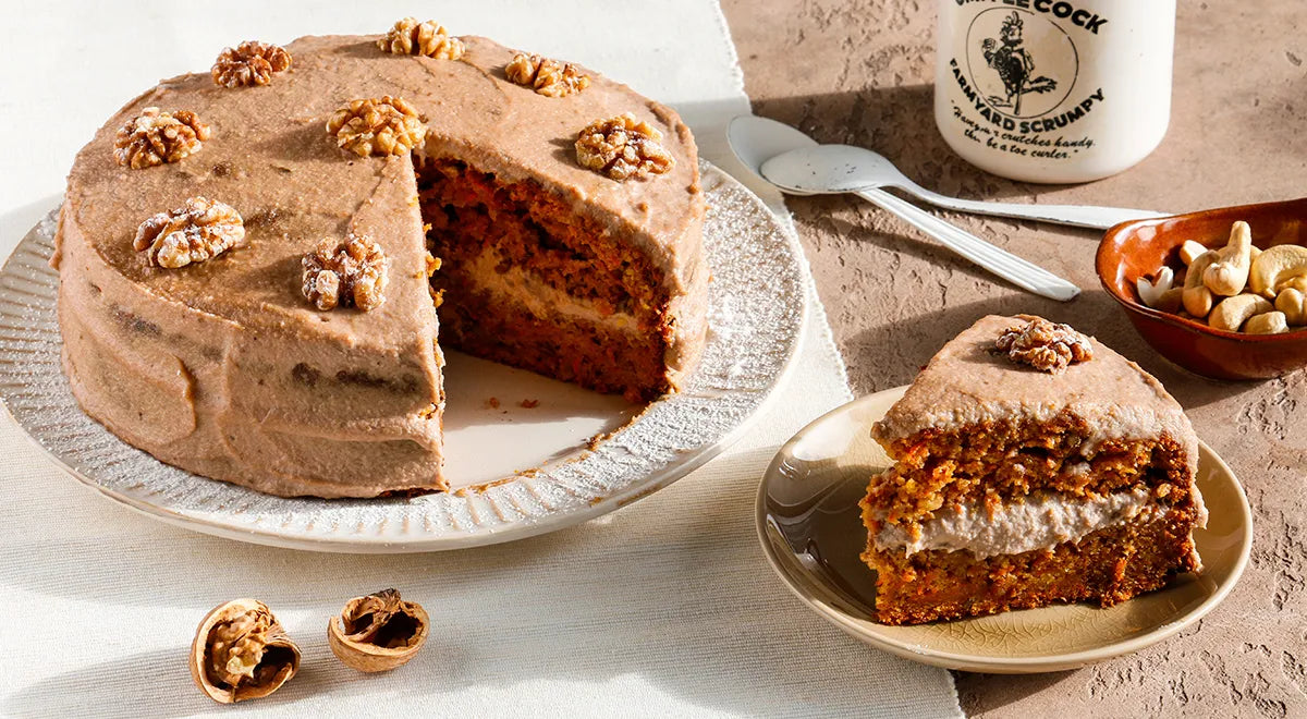 Lenten Carrot Cake (Vegan) - wilfosbrand.com