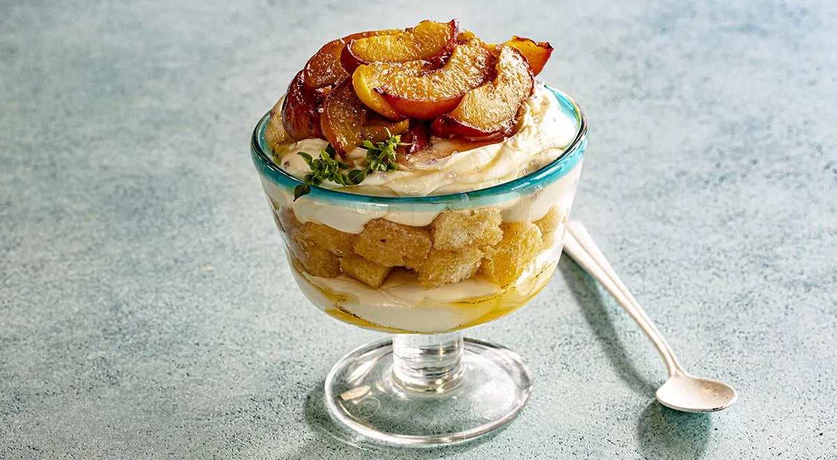 Nectarine Trifle (Trajfl s Nektarinami) - wilfosbrand.com