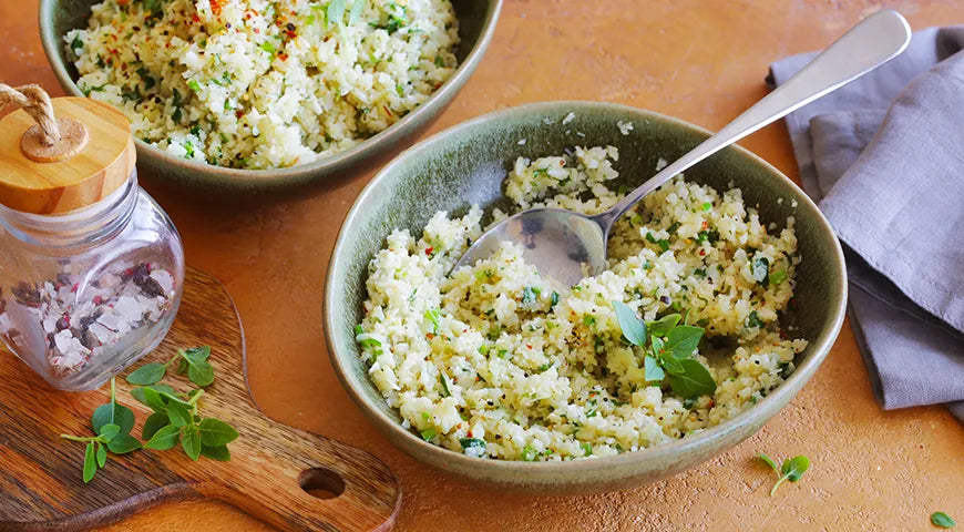 Cauliflower 'Couscous' with Fresh Herbs - wilfosbrand.com