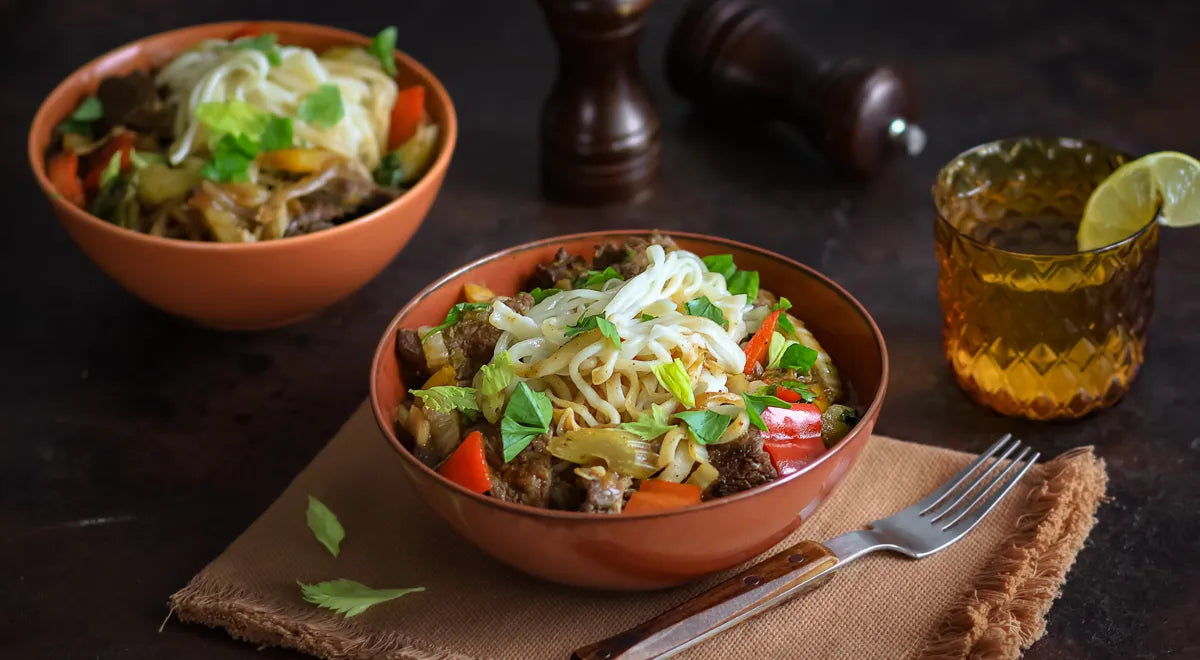 Guyru Lagman (Uyghur-Style Noodle Soup) - wilfosbrand.com