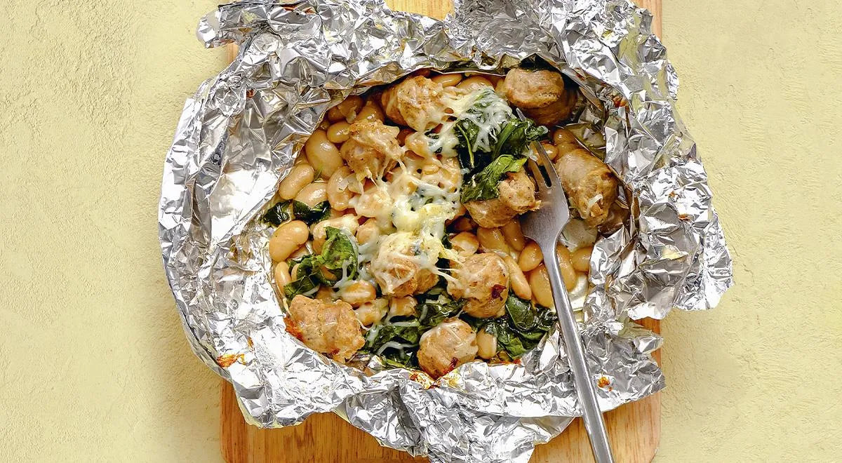 Beans with Sausages in the Oven - wilfosbrand.com