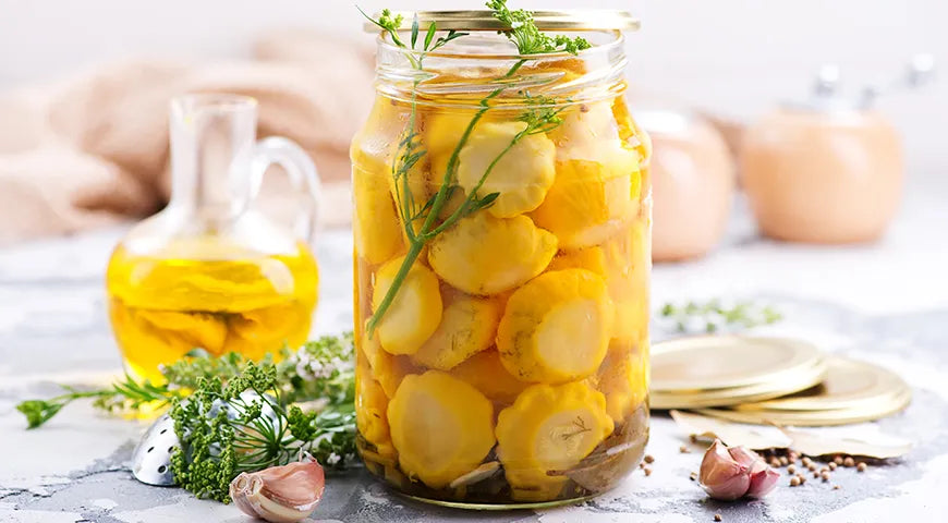 Whole Pickled Pattypan Squash - wilfosbrand.com