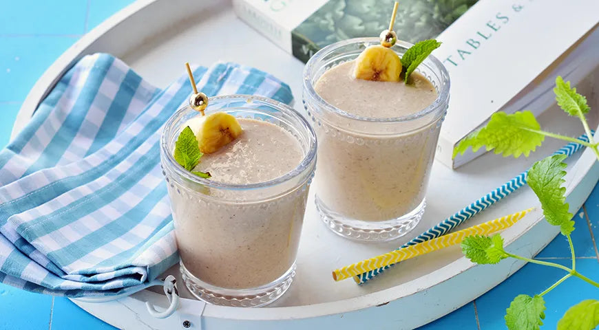 Oatmeal and Banana Smoothie - wilfosbrand.com