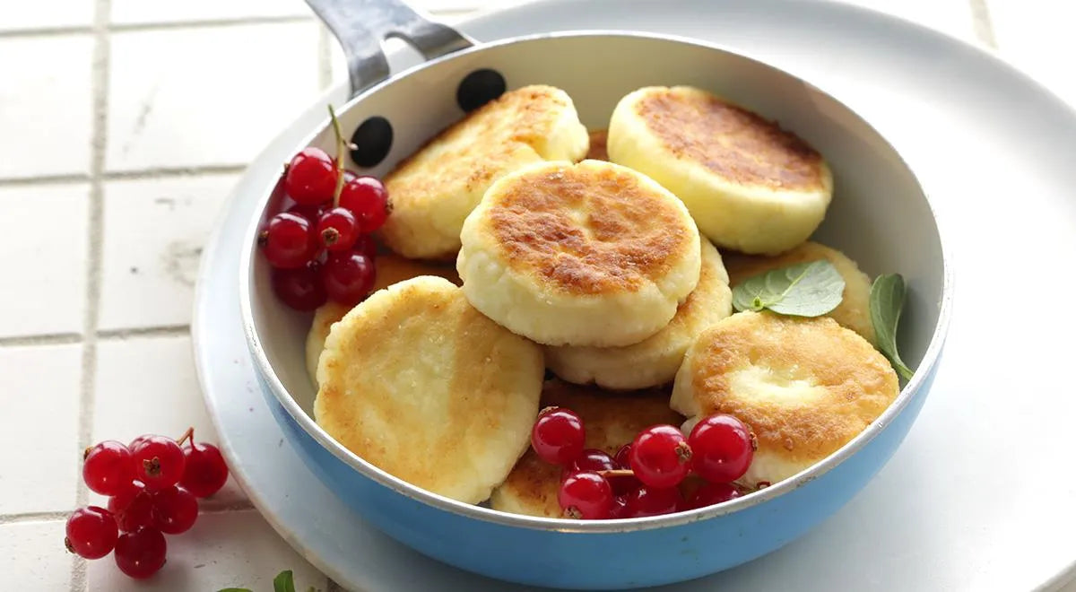 Savory Mini Syrniki: Russian Cottage Cheese Fritters - wilfosbrand.com