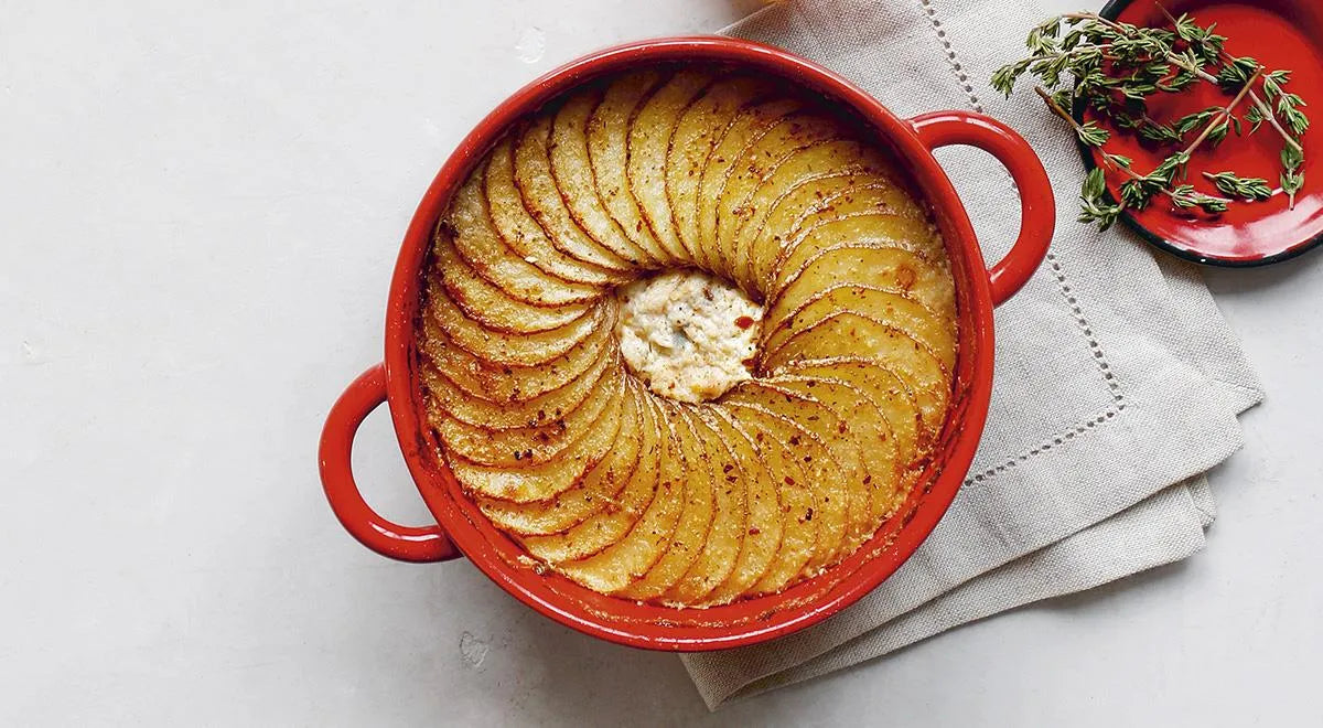 Potato Casserole with Canned Fish and Cream Cheese - wilfosbrand.com