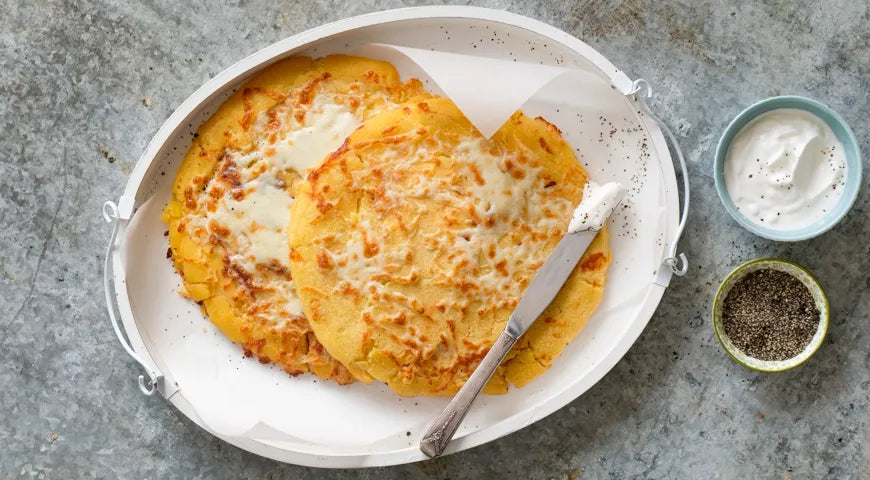 Sour Cream and Cheese Flatbreads - wilfosbrand.com