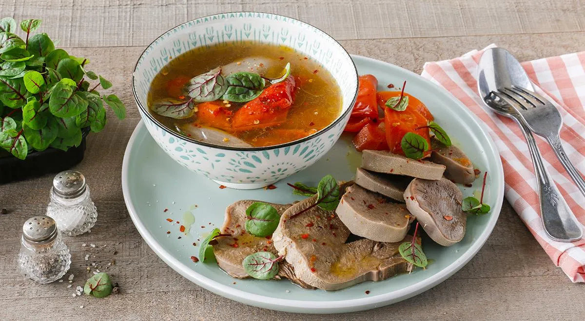 Beef Tongue in a Jar with Broth - wilfosbrand.com