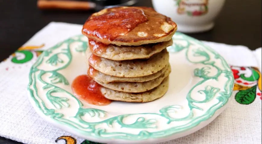 Oatmeal-Banana Healthy Pancakes (Ovsyano-Bananovye Oladushki) - wilfosbrand.com