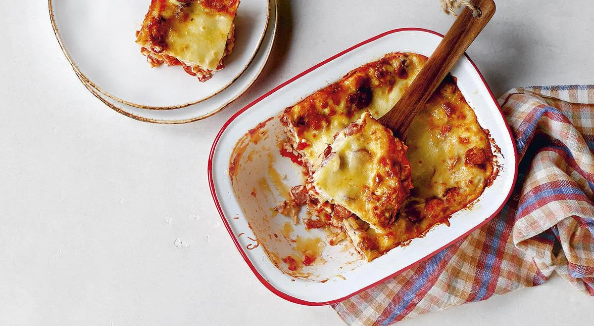 Lasagna with Sausages - wilfosbrand.com