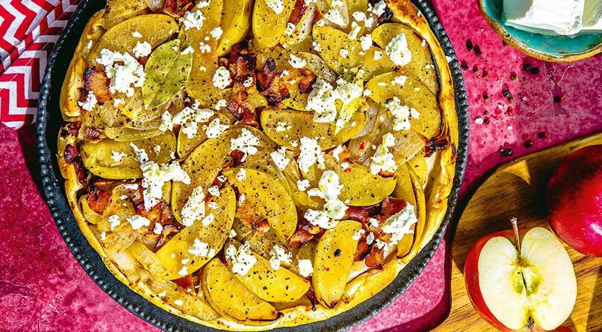 Apple, Onion, and Bacon Tarte Tatin - wilfosbrand.com