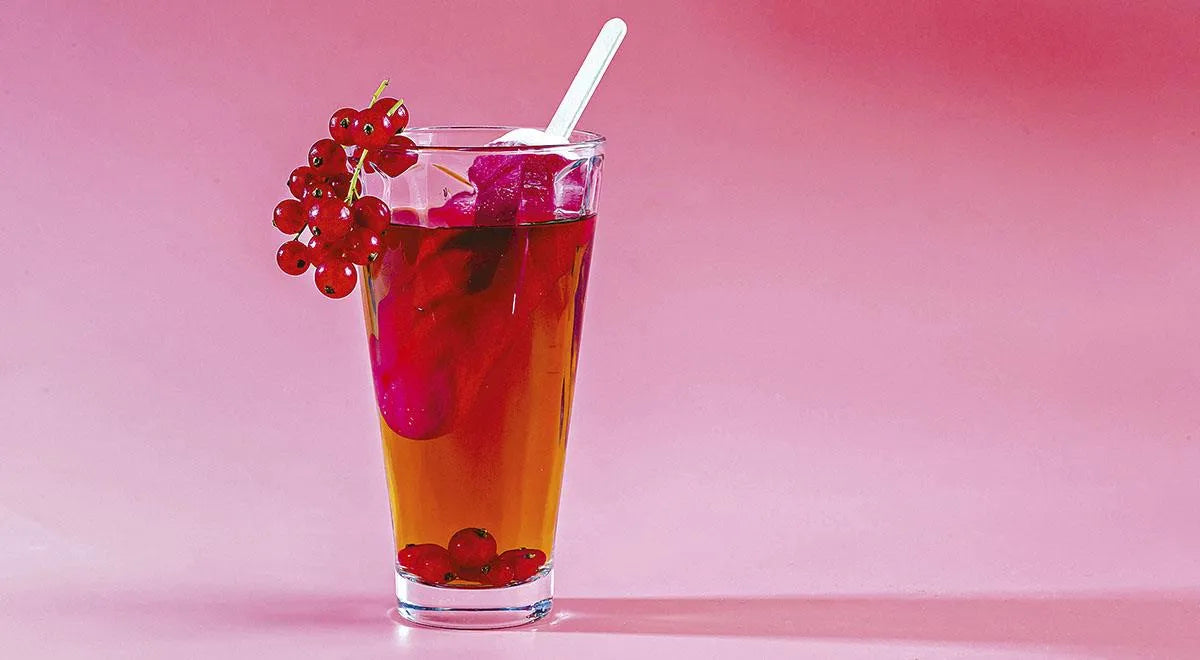 Tea Float (Chai Poplavok): A Refreshing Black Tea with Ice Cream and Red Currants - wilfosbrand.com