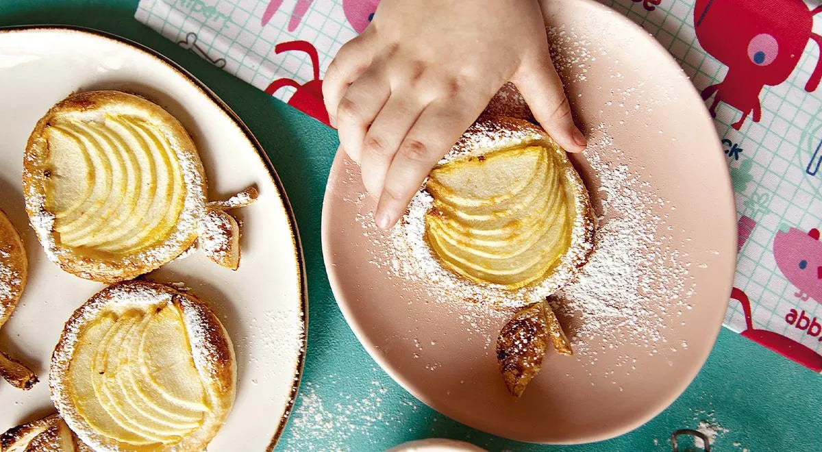 Open-Faced Apple Puff Pastry Tarts - wilfosbrand.com