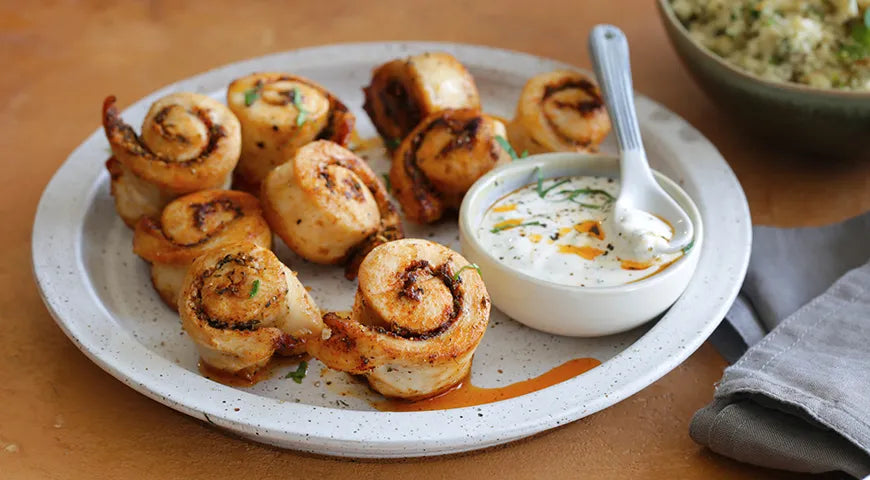 Spiced Chicken Breast Roll-Ups - wilfosbrand.com