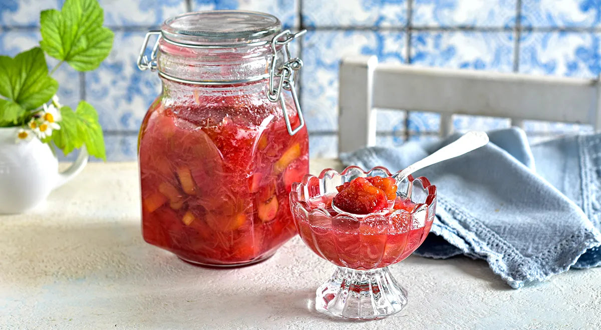Classic Rhubarb Jam Recipe - wilfosbrand.com