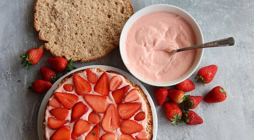 Buttery Strawberry Cream with Condensed Milk - wilfosbrand.com