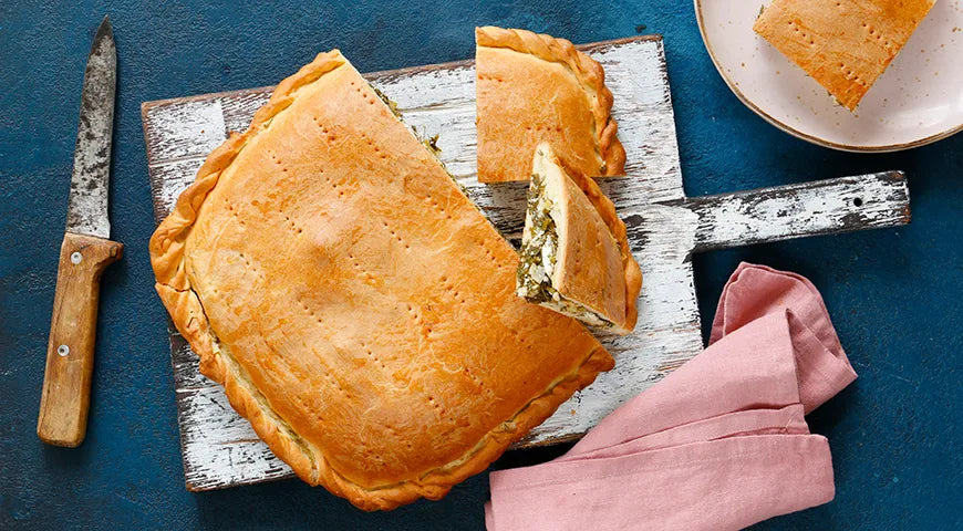 Armenian Herb and Feta Picnic Pie - wilfosbrand.com