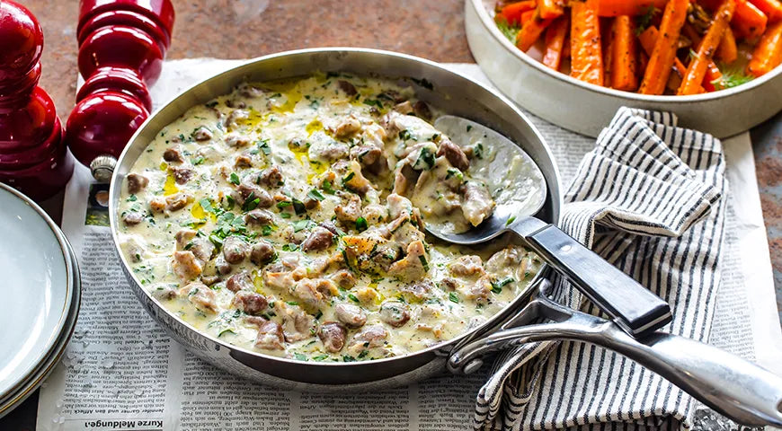 Chicken Giblets in Sour Cream Sauce: A Hearty Russian Comfort Dish - wilfosbrand.com