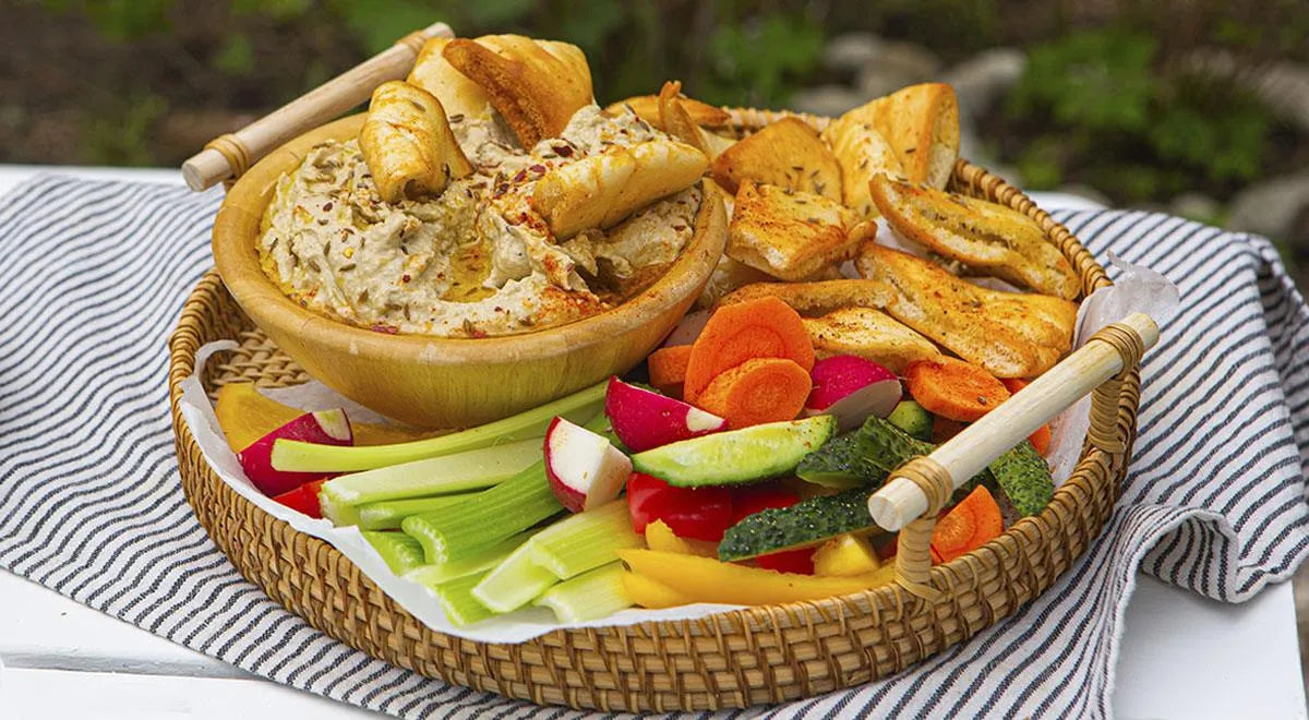 Babaganush for a Picnic - wilfosbrand.com