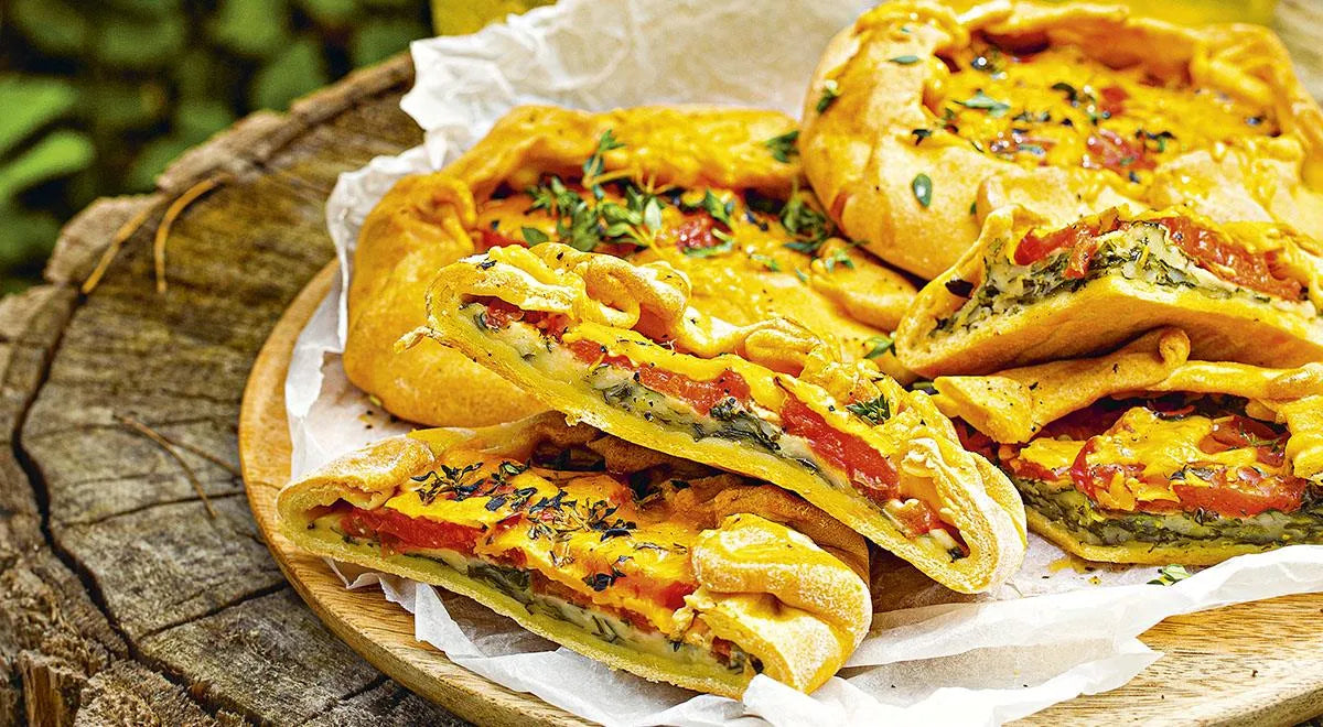 Artisanal Cheese and Tomato Galettes with Fresh Herbs - wilfosbrand.com