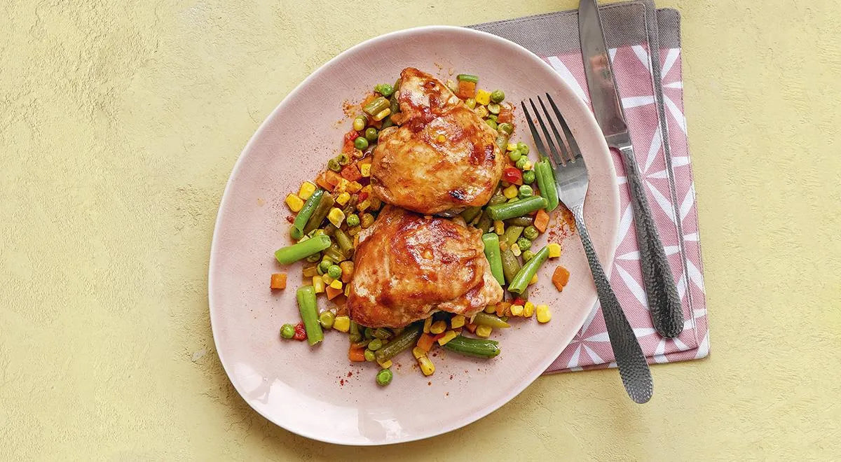 Barbecue Chicken and Vegetable Foil Packets - wilfosbrand.com