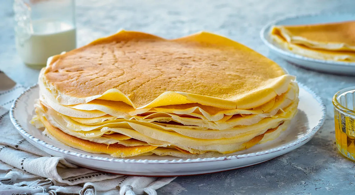 Condensed Milk Blini with Boiling Water (Zavarnye Blini) - wilfosbrand.com