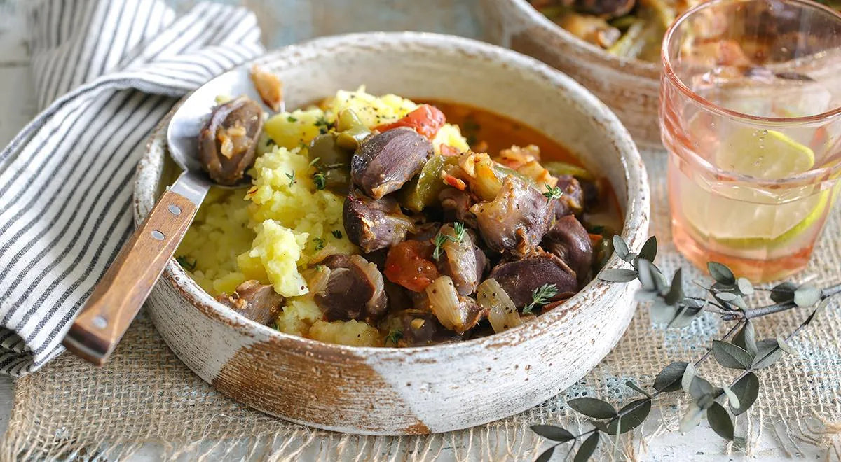 Hungarian-Style Duck Gizzards with Paprika - wilfosbrand.com