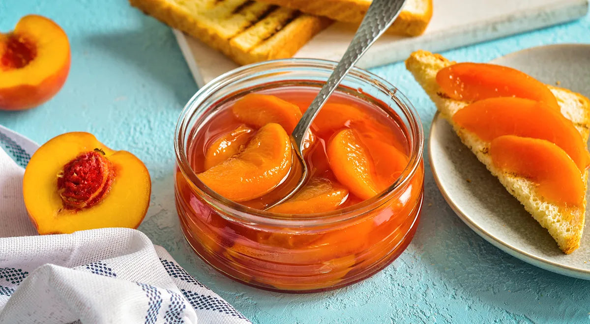 Peach Five-Minute Jam (Varenye Pyatiminutka) - wilfosbrand.com