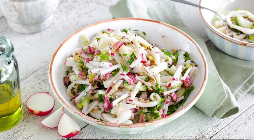 Rhubarb Salad with Celery and Radish - wilfosbrand.com