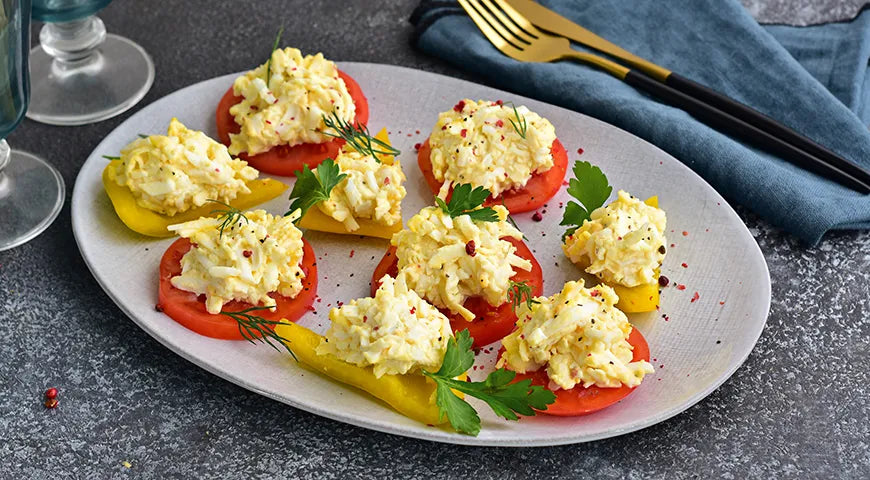 Jewish Egg and Processed Cheese Salad - wilfosbrand.com