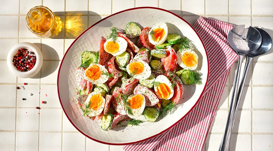 Vegetable Salad with Dill Dressing - wilfosbrand.com