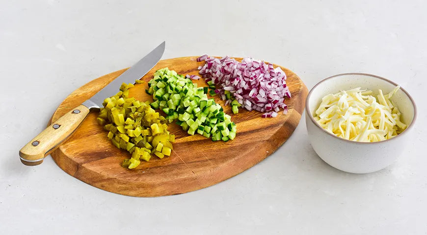 Creamy Tuna and Processed Cheese Salad with Homemade Milk Mayonnaise - wilfosbrand.com