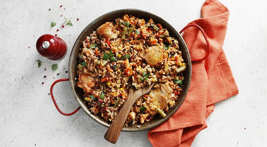 Simple Chicken Paella - wilfosbrand.com