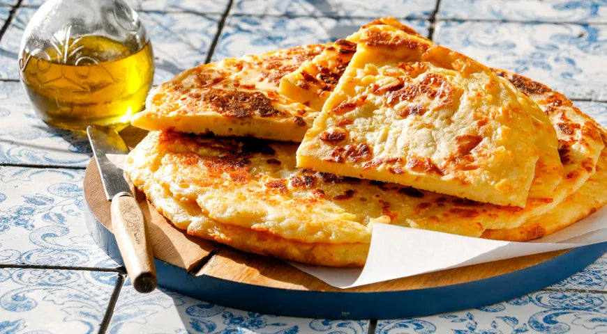 Lazy Khachapuri with Potato and Adyghe Cheese - wilfosbrand.com