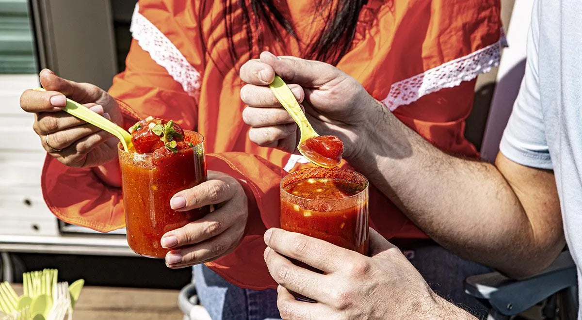 Gazpacho with Tomato Ice - wilfosbrand.com