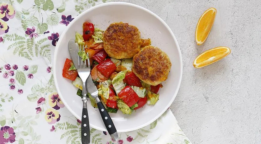 Cutlets with Orange Sauce and Vegetables - wilfosbrand.com