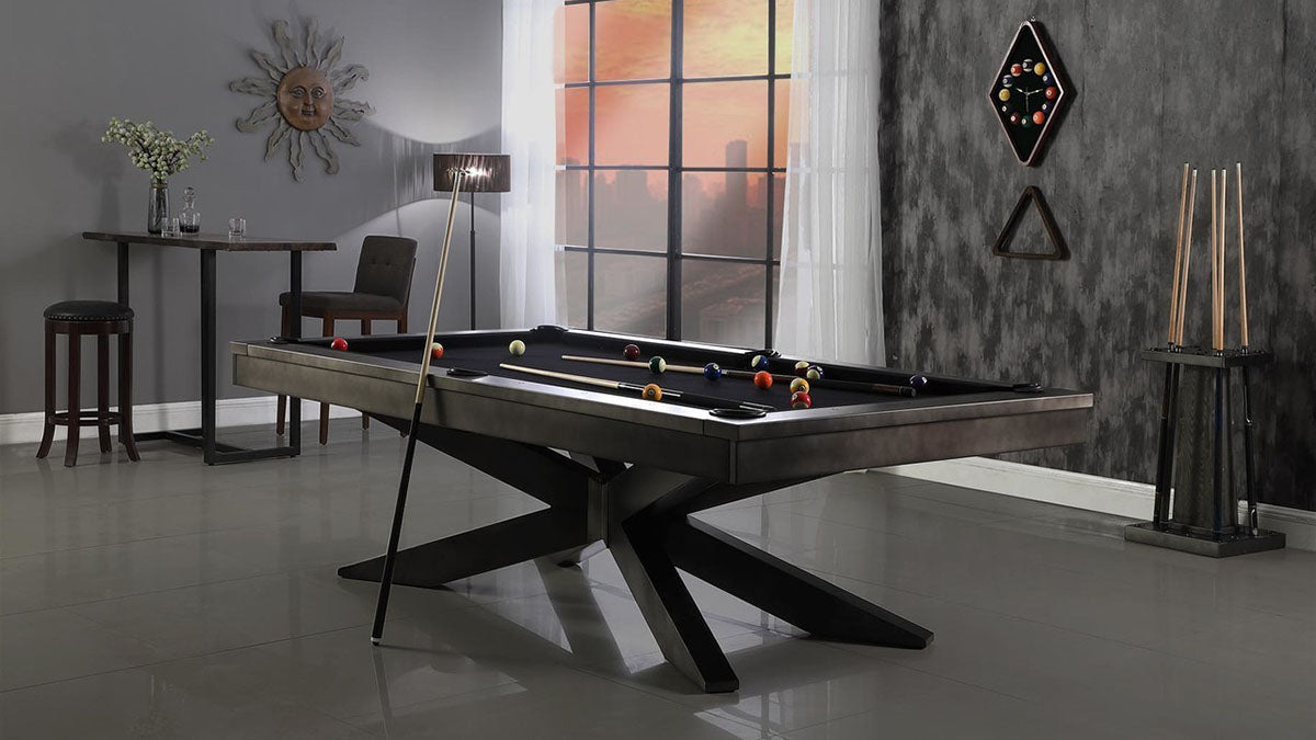 Plank and Hide Pool Table