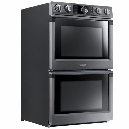 Samsung 30" Smart з Flex Duo, пароварка, Wi-Fi, велика місткість, NV51K7770DG/AA, подвійна духовка із захистом від відбитків пальців, чорна нержавіюча сталь