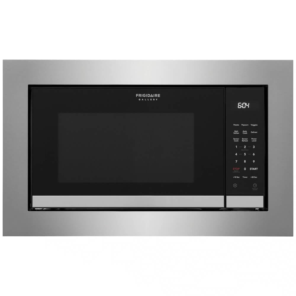 Вбудована мікрохвильова піч Frigidaire Gallery GMBS3068BF об'ємом 2,2 куб. фута, комплект оздоблення продається окремо