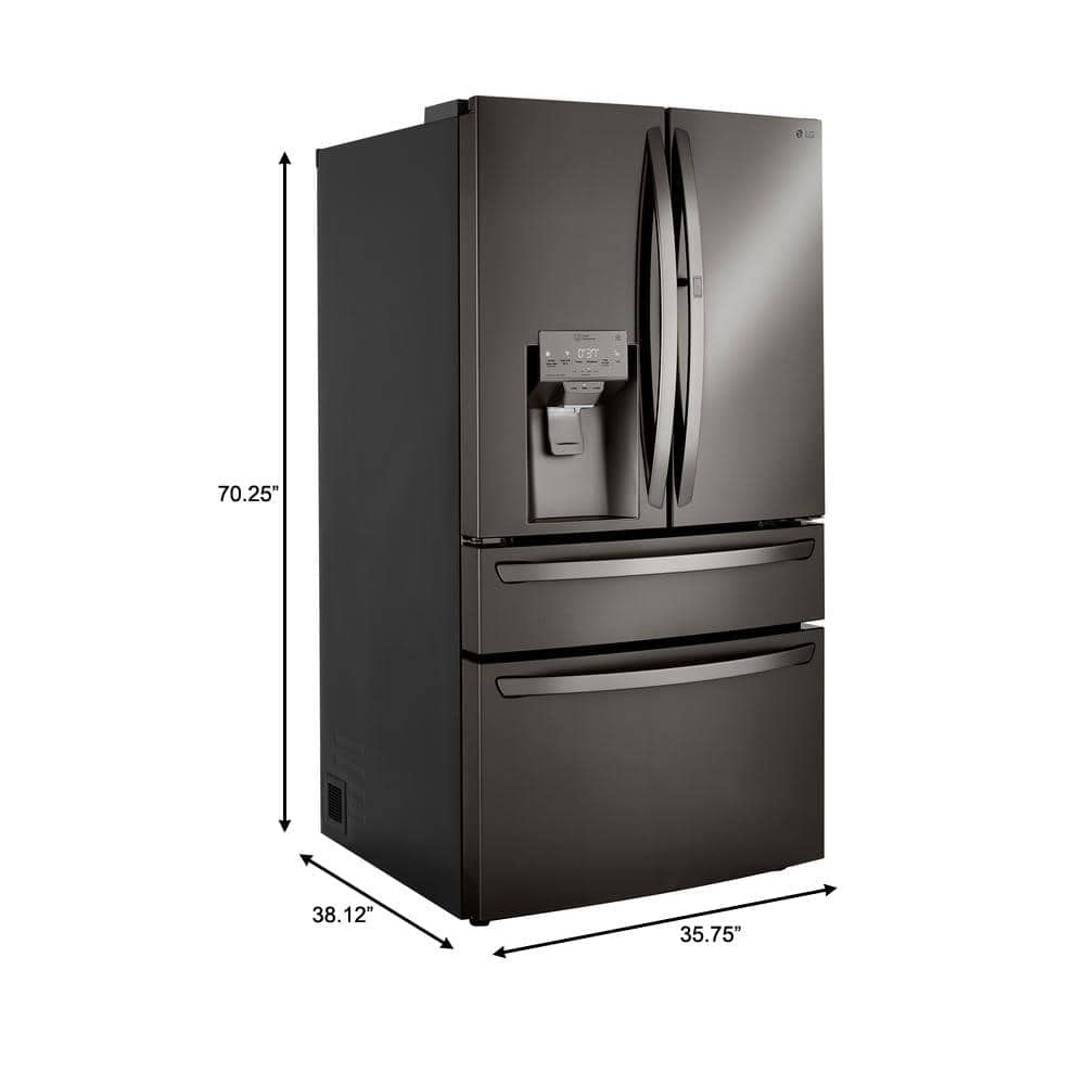 LG LRMDS3006D / LRMDS3006D / LRMDS3006D 30 Cu. Ft. Smart wi-fi Enabled Refrigerator with Craft Ice Maker
