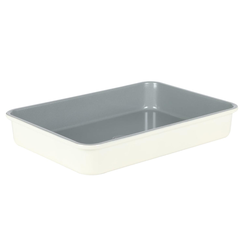 SUR LA TABLE Kitchen Essentials Bake Sale 9 X 5 Inch PFOA, PFAS, PTFE Free Nonstick Loaf Pan - Linen White