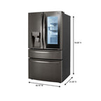 23 cu. ft. Smart wi-fi Enabled InstaView™ Door-in-Door® Counter-Depth Refrigerator with Craft Ice™ Maker