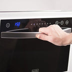 BLACK+DECKER BCD6W 6 Place Setting ENERGY STAR Portable Compact Countertop Dishwasher