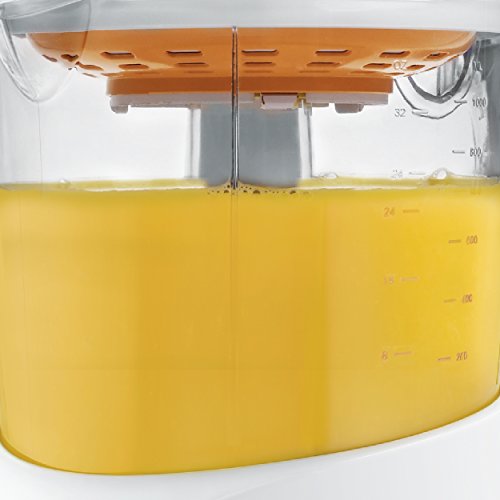 BLACK+DECKER 32oz Elektryczna Wyciskarka Do Cytrusów, CJ625, Aktywowana Ciśnieniem, Regulowana Kontrola Miąższu, Możliwość Mycia W Zmywarce