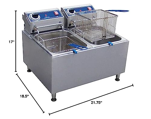 Frytkownica PF32E firmy Globe Food Equipment – ​​elektryczna, pojemność oleju 32 funty