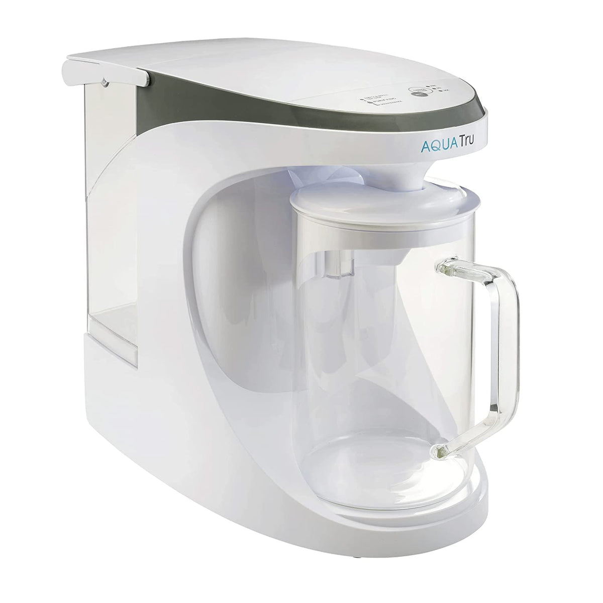 Aqua TRU Carafe | Countertop Water Purifier for PFAS and Other Contaminants with Exclusive 4-Stage Ultra Reverse Osmosis Technology (No Plumbing or Installation Required) | BPA Free