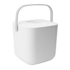 Mini Dishwasher, 2000 MAh 18W ABS PC 8.5V 2A Portable Countertop Apartment Dishwasher (White)