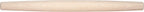 J.K. Adams Maple Wood Baking and Pastry French Rolling Pin for Pizza, Pie, Cookie Dough Roller, and More, 20.5" long x 1.75" diameter (COOP-FP1)