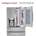 30 cu. ft. Smart wi-fi Enabled InstaView™ Door-in-Door® Refrigerator with Craft Ice™ Maker
