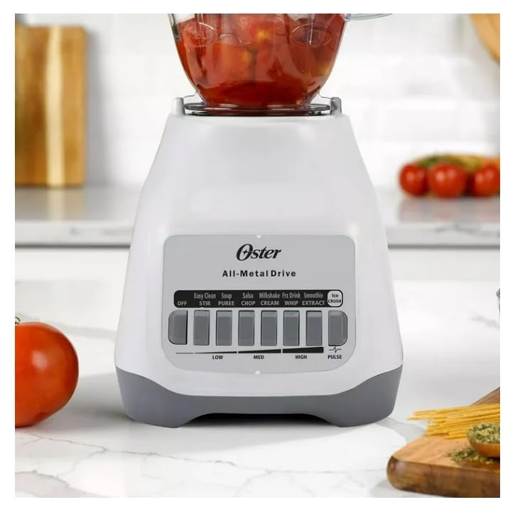 Блендер та кухонний комбайн Oster Classic 2-в-1 Kitchen System 700 Вт без бісфенолу А